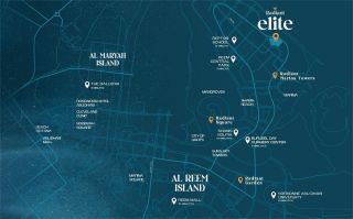 Location Plan of Radiant Elite Tower